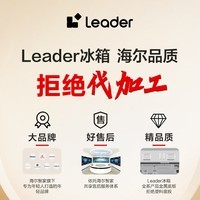 Leader海尔智家出品180升两门二门双门小冰箱家用小型租房省电低噪音不占地电冰箱BCD-180LLC2EZS9