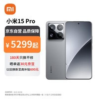 小米（MI）小米15Pro 徕卡光学Summilux高速镜头 骁龙8至尊版 16+512 岩石灰 小米红米手机【赠话费券】