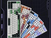 VGN V98Pro 游戏动力 客制化机械键盘 三模2.4G/有线/蓝牙全键热插拔 gasket结构 V98Pro蒸汽波Pro 海盐