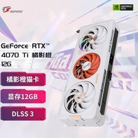 七彩虹（Colorful） GeForce RTX4070ti 12G台式电脑电竞游戏显卡水神/火神 镭风 RTX 4070 Ti 橘影橙 12G