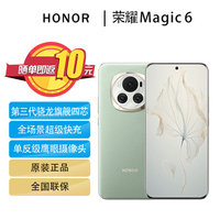 荣耀Magic6 5G AI手机 单反级荣耀鹰眼相机 荣耀巨犀玻璃 第二代青海湖电池 麦浪绿 16GB+512GB