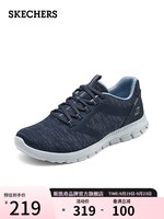 斯凯奇（Skechers）时尚休闲运动鞋 海军蓝色/NVY 35 