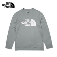 北面（The North Face）北面长袖T恤男户外运动舒适圆领速干打底衫内搭 8AMJ A0M L 