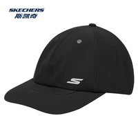 斯凯奇（Skechers）【范志毅同款】棒球帽秋季遮阳防晒帽运动休闲鸭舌帽男女同款 碳黑/0018 99