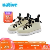 nativeNative男女童鞋新款Fitzsimmons保暖舒适EVA时尚休闲马丁靴 米白|米白 27码内长17cm，适合脚长16.5cm