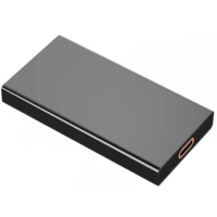 联想（Lenovo）1TB usb3.1 Gen2移动固态硬盘（PSSD）高速传输 PS7金属银 防摔 即插即用 超薄时尚