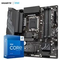 技嘉（GIGABYTE）主板CPU 套装 B760M GAMING X DDR4+i7-13700KF 处理器 板U套装