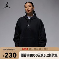 耐克（NIKE）AIR JORDAN 女子加绒连帽衫 FZ4334-010 M