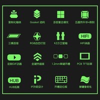 珂芝（KZZI）Z98游戏键盘ip定制款机械键盘电竞有线无线蓝牙三模连接键盘女团联名办公键盘 支持热插拔 Z98定制款-AMY【彩虹轴 电竞推荐】