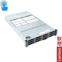 联想（Lenovo）ThinkServer SR658H v2 双路2U机架式服务器主机 国产信创 自主可控 1颗海光7380（32核 2.2G） 32G丨2×4T企业级丨RAID1