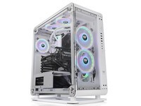 Tt（Thermaltake）Core P6 TG 白色 国际版 机箱水冷电脑主机（支持ATX/开放式/封闭式/电竞水冷/弹性安装）