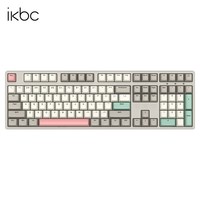 ikbc C210工业灰键盘cherry樱桃键盘机械键盘办公电脑游戏键盘108键有线茶轴