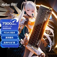 朗科（Netac）2TB SSD固态硬盘 M.2接口(NVMe协议PCIe 4.0 x4)NV7000-t绝影系列 7300MB/s读速 高效散热 