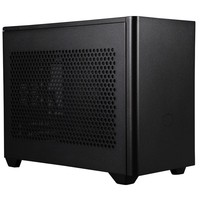 酷冷至尊(CoolerMaster)NR200(魔方200)黑 ITX电脑台式小机箱 支持280水冷位/7风扇位/显卡竖装/免工具安装