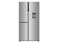 海尔585升侧T型双门三开门电冰箱家用一级能效变频节能无霜除菌全温区嵌入式可制冰BCD-585WGHFTH7S7U1