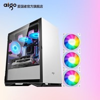 YOGO M2ɫ/ɫԻ̨ʽMATXСˮ͸羺Ϸitx YOGO M2 +⾵ĴARGB*3