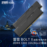 ƸKLEVVBOLT X ̨ʽڴDDR4 8G/16G/32G DDR4 3200/3600 ʿCJR/DJR DDR4 3200 16G8G*2 װ