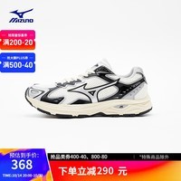 美津浓（MIZUNO）24秋冬新款 RACER S OARISM 联名跑鞋缓震回弹夜跑鞋 01/黑/白 44