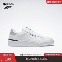 Reebok锐步官方男女AD COURT复古小白鞋经典运动休闲滑板鞋 GZ6870 中国码:38.5(24.5cm),US:6.5