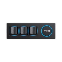 飞傲（FiiO） KB1K 电脑笔记本多媒体键盘RGB灯效迷你小键盘播放器台式数播通用 黑色