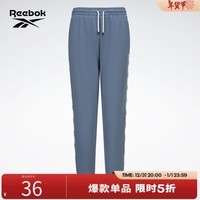 Reebok锐步官方女子PANTS经典滚条收口运动休闲抽绳款舒适卫裤 GA7389 L