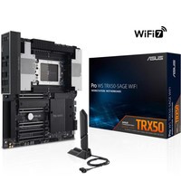 华硕（ASUS）Pro WS TRX50-SAGE WIFI 撕裂者PRO7000工作站服务器主板 万兆 主板 PRO WS TRX50-SAGE WIFI单主板
