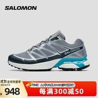 萨洛蒙（Salomon）男女款 城市轻户外舒适透气潮流穿搭日常休闲运动鞋 XT-PATHWAY 2 鲨鱼灰 476911 9.5 (44)