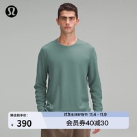 lululemon丨Shift Stitch 男士圆领运动衫 LM3DTZS 淡雅丛林绿 M