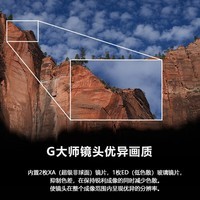 SONY索尼 全画幅大光圈标准定焦 G大师镜头 FE50mm F1.4 GM  人像特写SEL50F14GM 标配