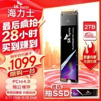 SK HYNIX海力士P41 2TB SSD固态硬盘 M.2接口(NVMe协议 PCIe4.0*4) 台式机笔记本ai电脑配件硬盘