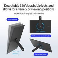 ASUS 华硕 ZenScreen 16英寸便携式显示器 全高清IPS USBC 防眩光 360°支架