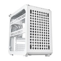 酷冷至尊(CoolerMaster)Qube酷方500 白 EATX中塔电脑台式机箱 自由拼装/280散热水冷/钢玻侧板/7硬盘位