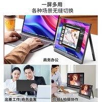 ARZOPA 便携式显示器16英寸 2.5K超清 IPS护眼 100%色域 手机电脑笔记本设计扩展PS4/5 Switch显示屏 Z1RC