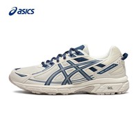 亚瑟士ASICS男鞋越野跑步鞋网面运动鞋减震透气跑鞋 GEL-VENTURE 6 白色/蓝色 42