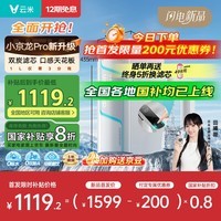 云米（VIOMI）米家app净水器家用小京龙Pro1100G大通量厨下净水机RO反渗透0陈水净饮机单芯双炭直饮机 国家补贴
