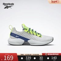 Reebok锐步官方男鞋女鞋SOLE FURY经典运动健走跑步鞋 FY0859_灰色/荧光色 中国码:40.5(26cm),US:8