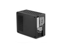 方糖机械大师 酷方C34Pro   小型ATX/EATX主板 支持360水冷 台式侧透 便携桌面方案 铝合金 便携 手提机箱 月光银AIR版