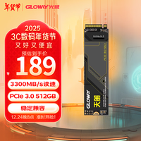 光威（Gloway）512GB SSD固态硬盘 M.2接口(NVMe协议) PCIe 3.0x4 天策系列