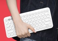 罗技（Logitech）K380 键盘 蓝牙键盘 办公键盘 女性 便携 超薄键盘 笔记本键盘 深灰色