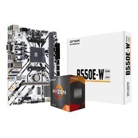 AMD R5/R7 5600/5700X 搭B450M/B550M 主板CPU套装 昂达B550E-W R5 5600（散片）