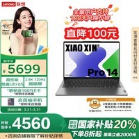 联想小新Pro14 2024酷睿Ultra5超值价4299元