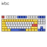 ikbc 高达联名机械键盘无线键盘游戏键盘无线机械键盘电脑笔记本办公外设 C200 高达 有线 茶轴