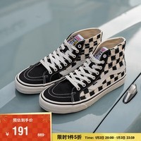 VANS范斯官方 SK8-Hi 38 Decon VR3 SF黑白棋盘格帅气高街板鞋 黑白棋盘格 40