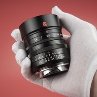 七工匠 35mm f1.4徕卡M口人文广角定焦转接FE口A7R3 R4 RF口 Z口 L口FP 黑色 加1送转接环