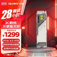 光威（Gloway）4TB SSD固态硬盘 M.2接口(NVMe协议) PCIe 4.0x4 神策系列 黑神话装机升级