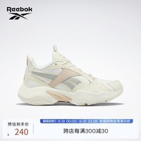 Reebok锐步官方2023新款女TURBO复古厚底奶芙运动休闲老爹鞋 GV6937 中国码:37.5(24cm),US:7