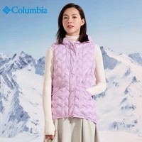 Columbia哥伦比亚羽绒马甲女秋冬轻薄保暖防寒羽绒服背心WR1727 573 XS 