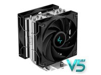 九州风神（DEEPCOOL）玄冰400V5PLUS CPU电脑散热器（镀镍4热管/双风扇/可超频220W/支持12/13代/AG400PLUS）