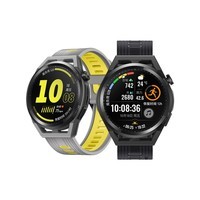 华为HUAWEI WATCH GT Runner 灰&黄硅胶表带 46mm表盘 华为手表 运动智能手表 精准定位 蓝牙通话 血氧检测