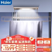 海尔（Haier）电动晾衣架全自动烘干升降晒衣架阳台伸缩嵌入式超薄智能晾衣杆07